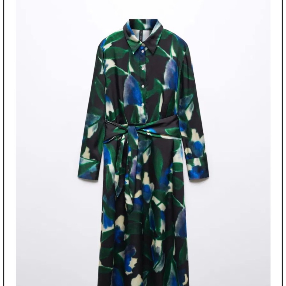 NWT MANGO SHIRT DRESS NEW WITH TAGS